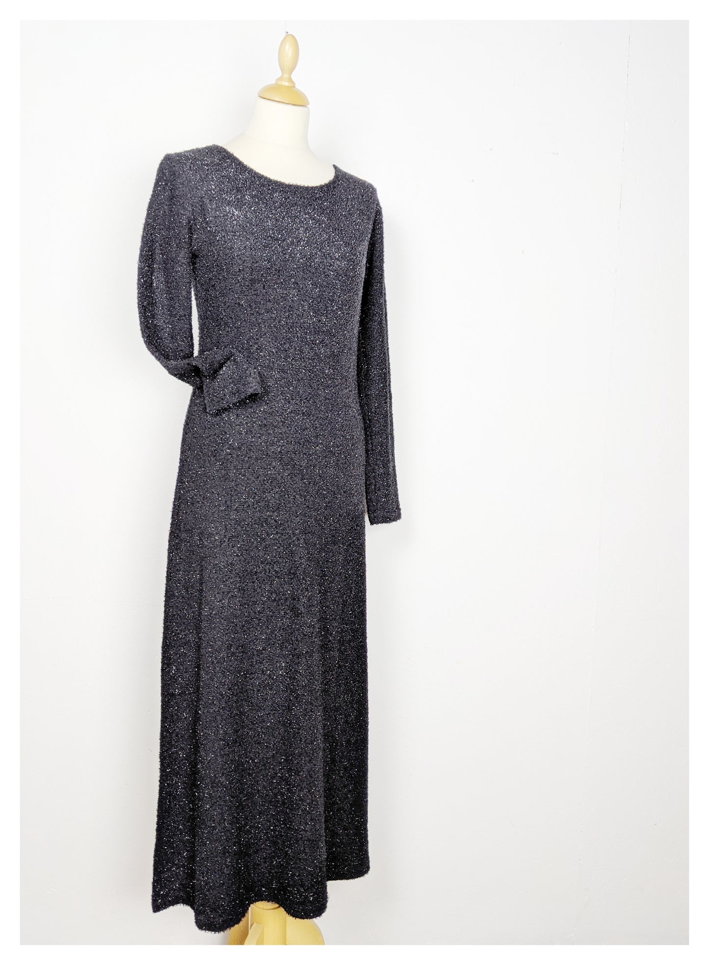 Robe dos-nu croisé 80's