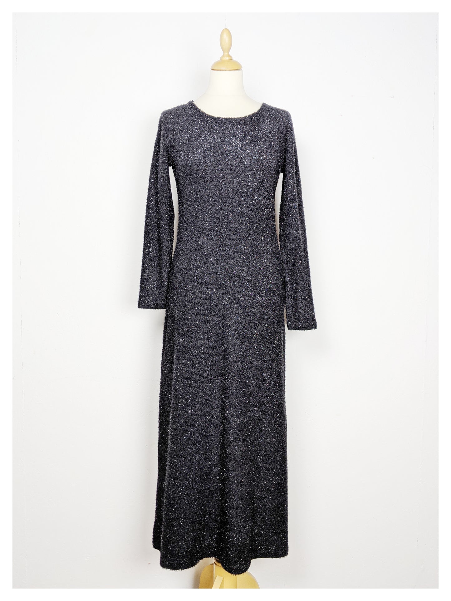 Robe dos-nu croisé 80's