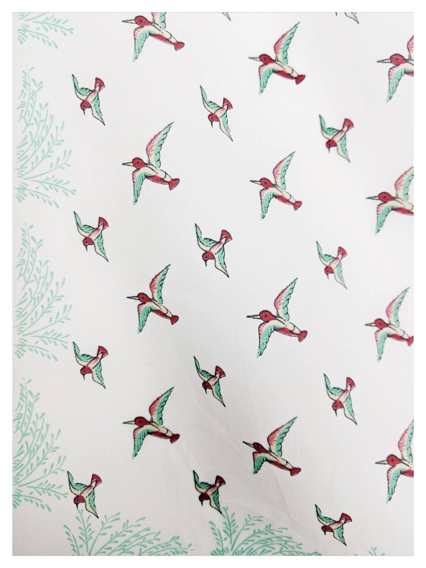 Foulard aux oiseaux 70s