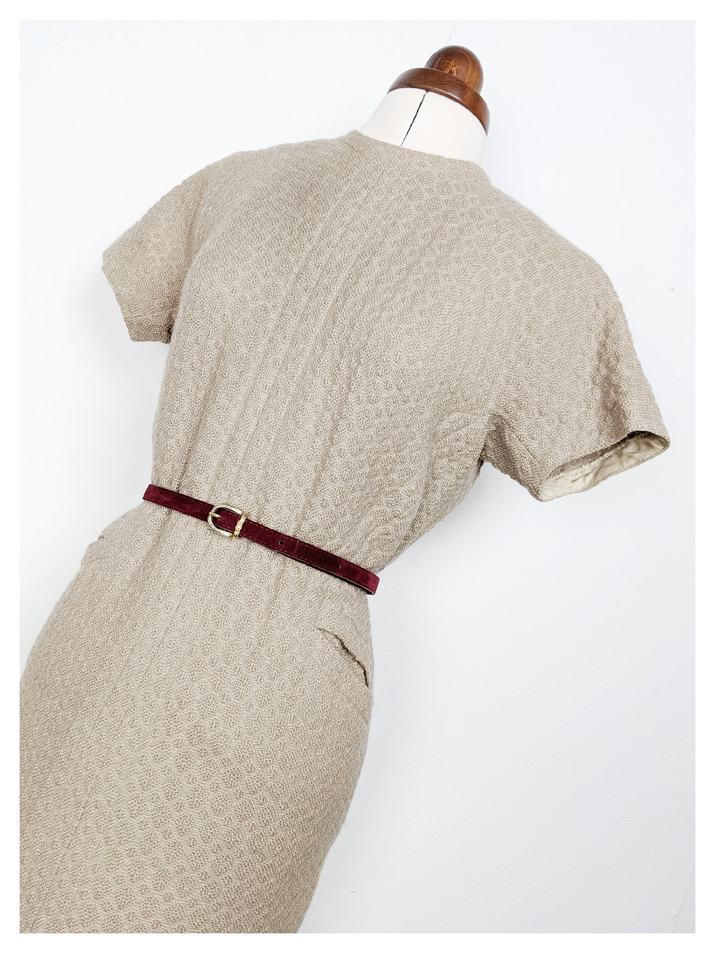 Robe droite 60s