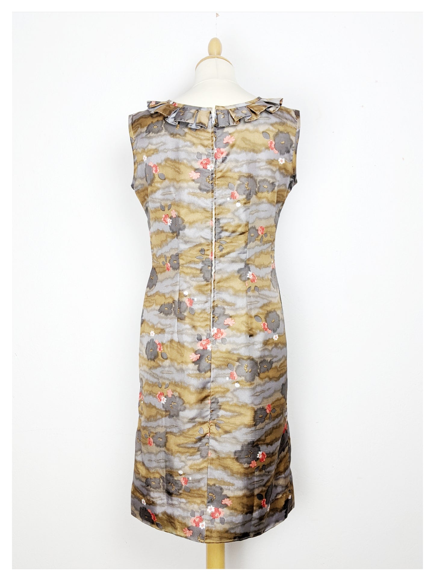 Robe "impression japonais" 60s