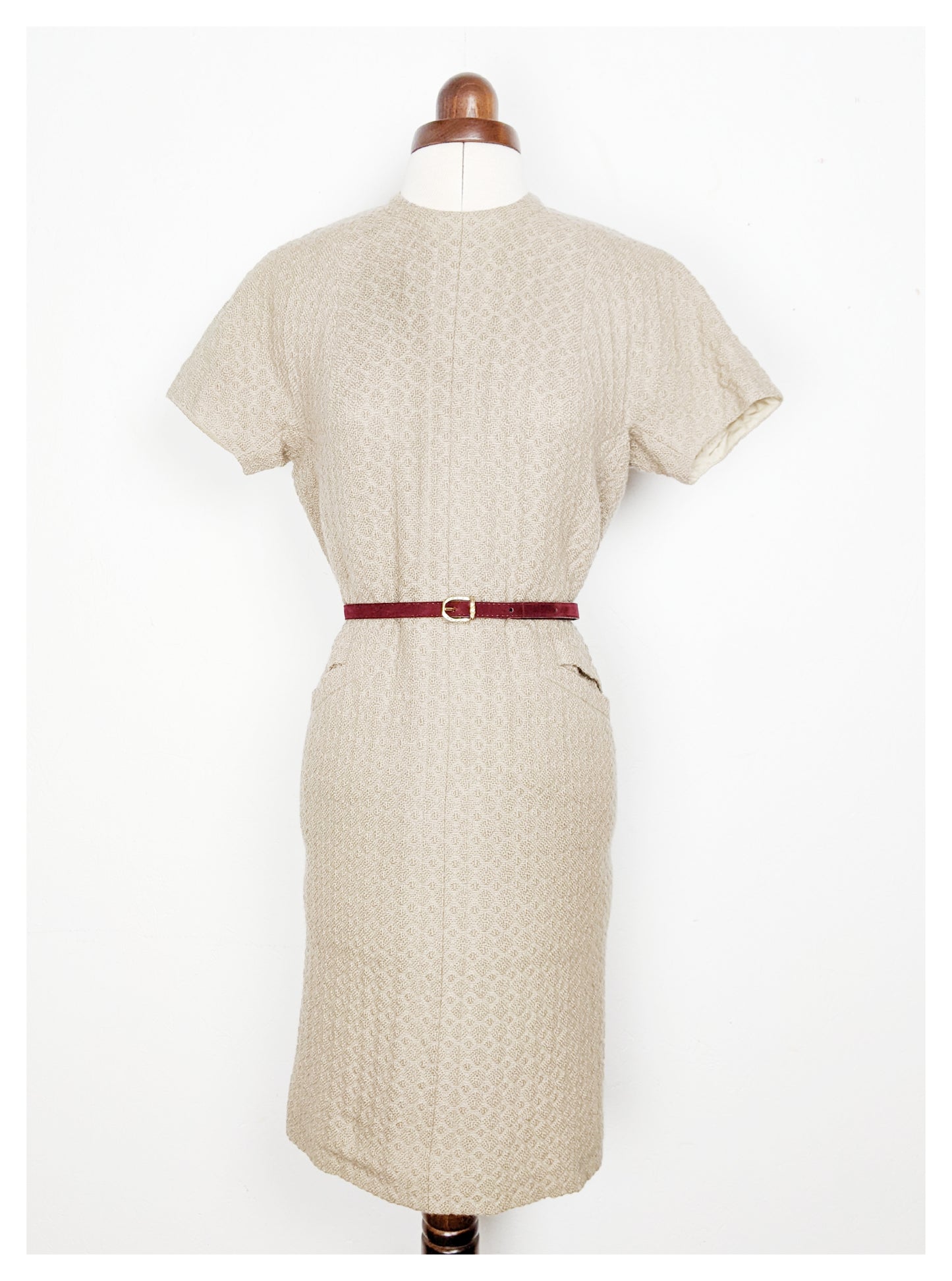 Robe droite 60s