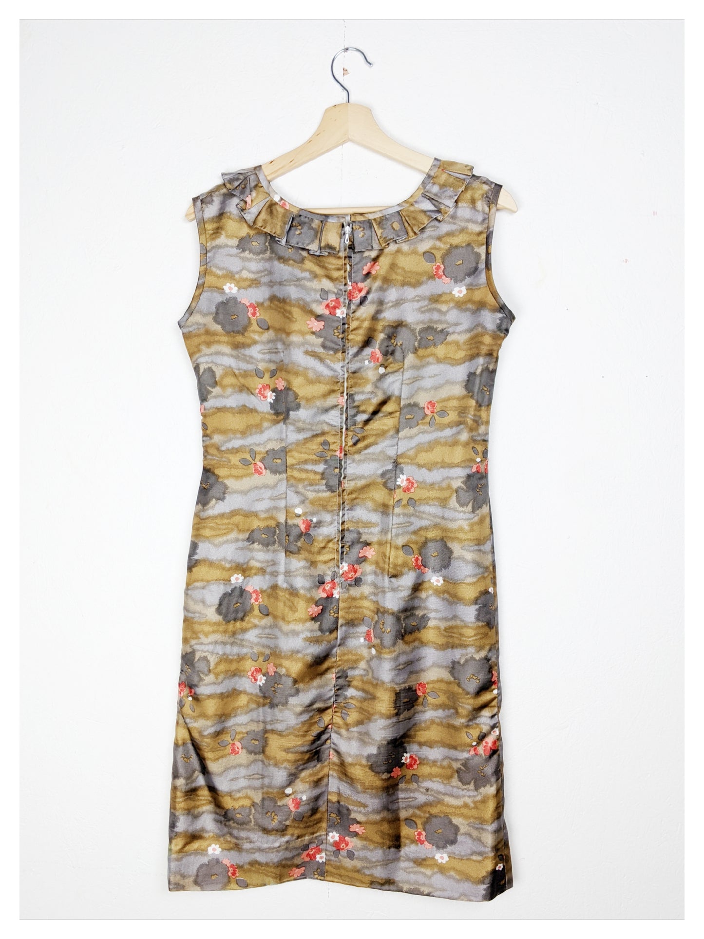 Robe "impression japonais" 60s