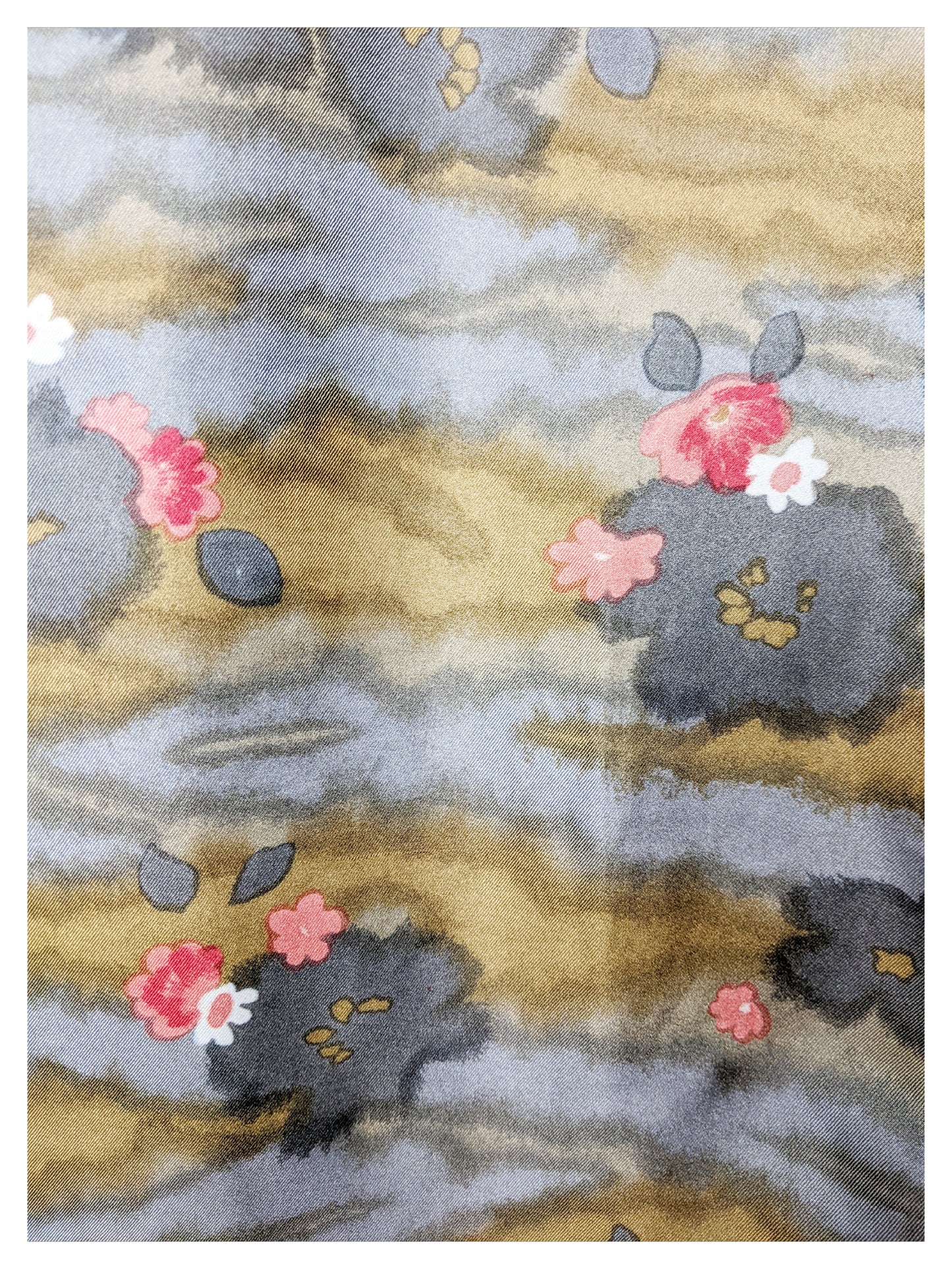 Robe "impression japonais" 60s