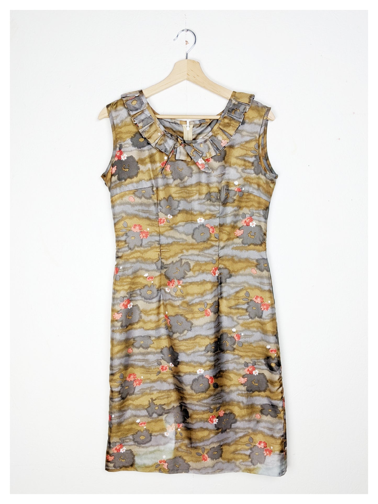 Robe "impression japonais" 60s