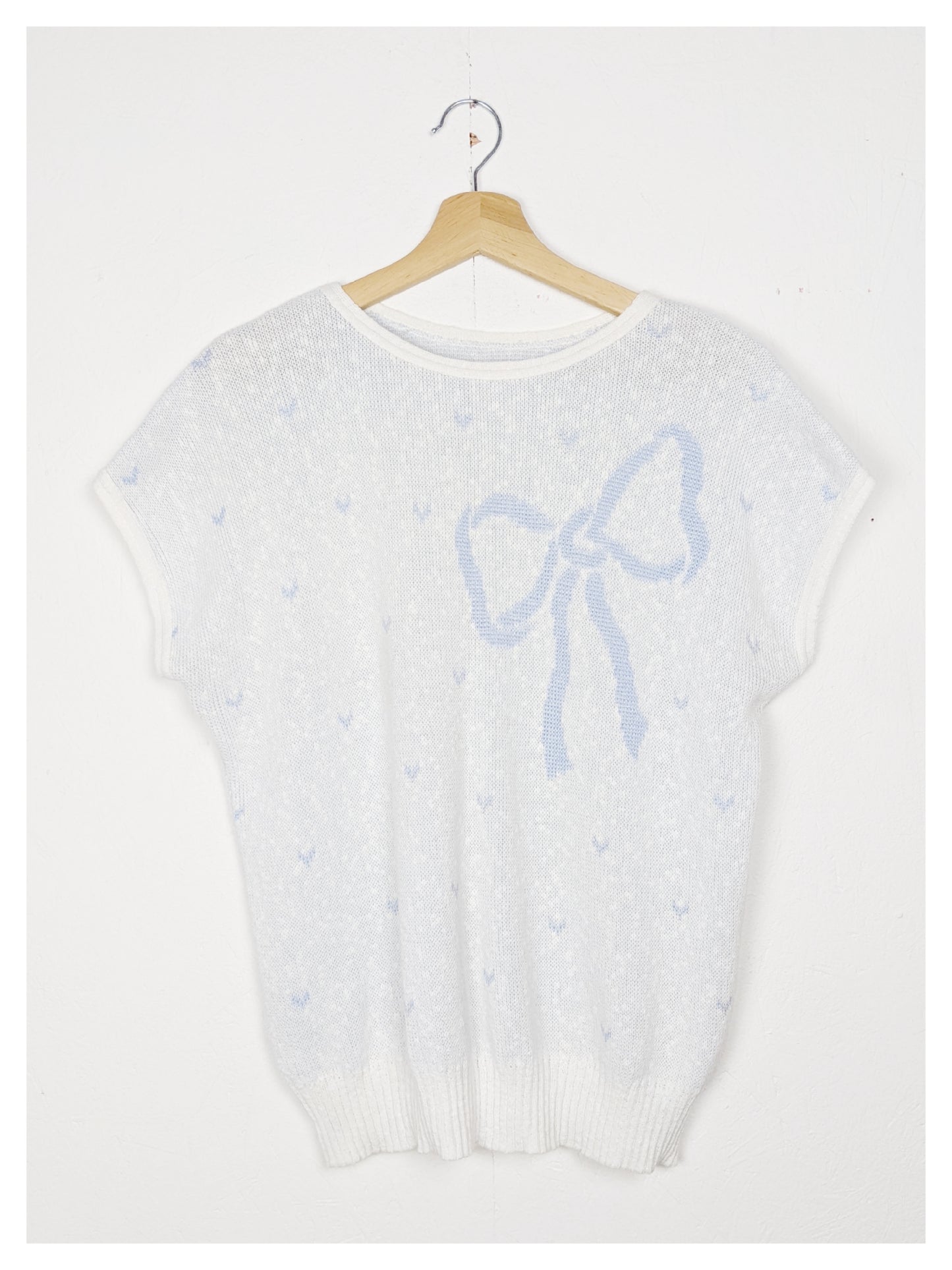 Pull manches courtes Joli Nœud 80s