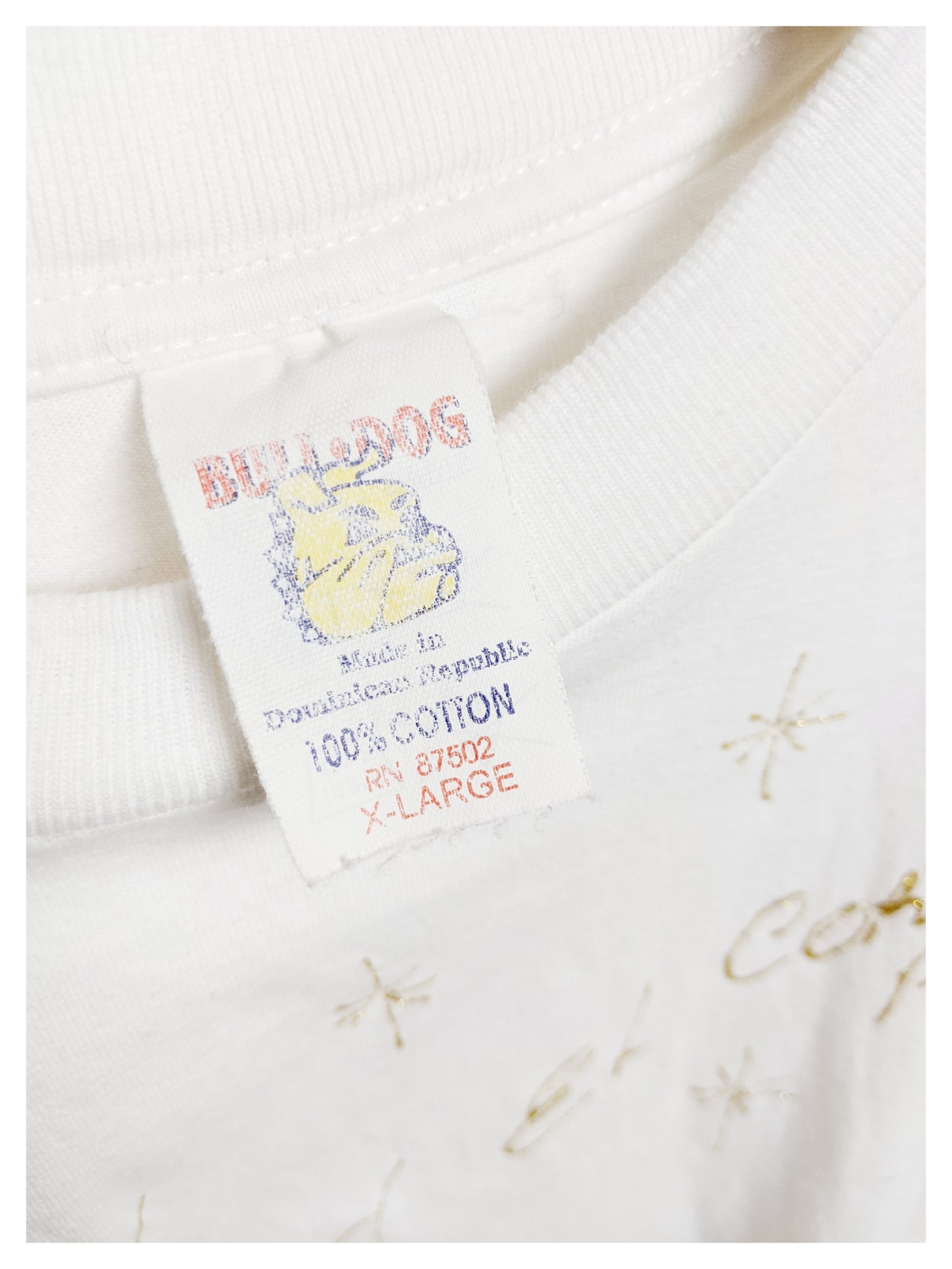 T-shirt de roses 90s