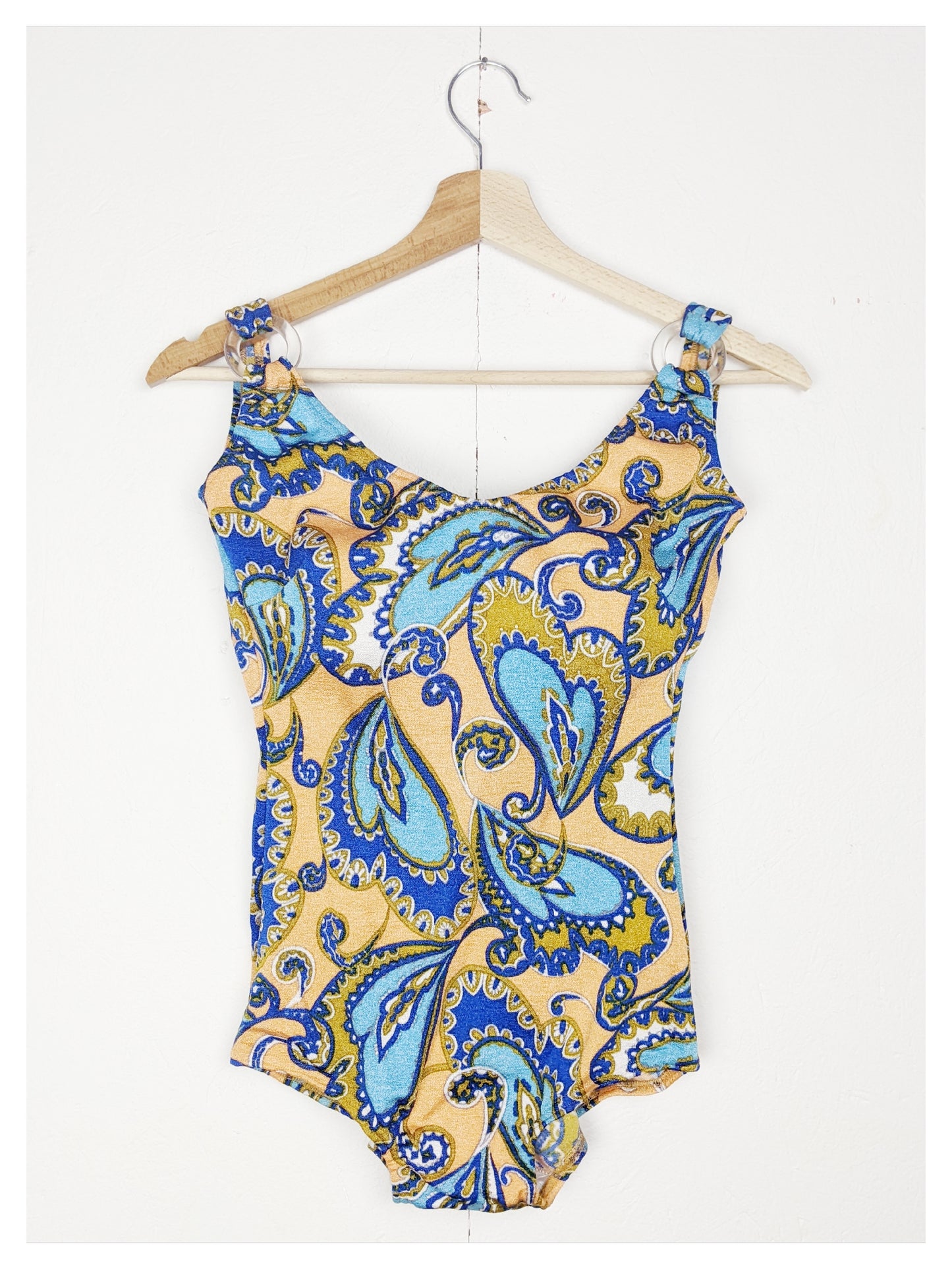 Maillot multicolore psychédélique 70s