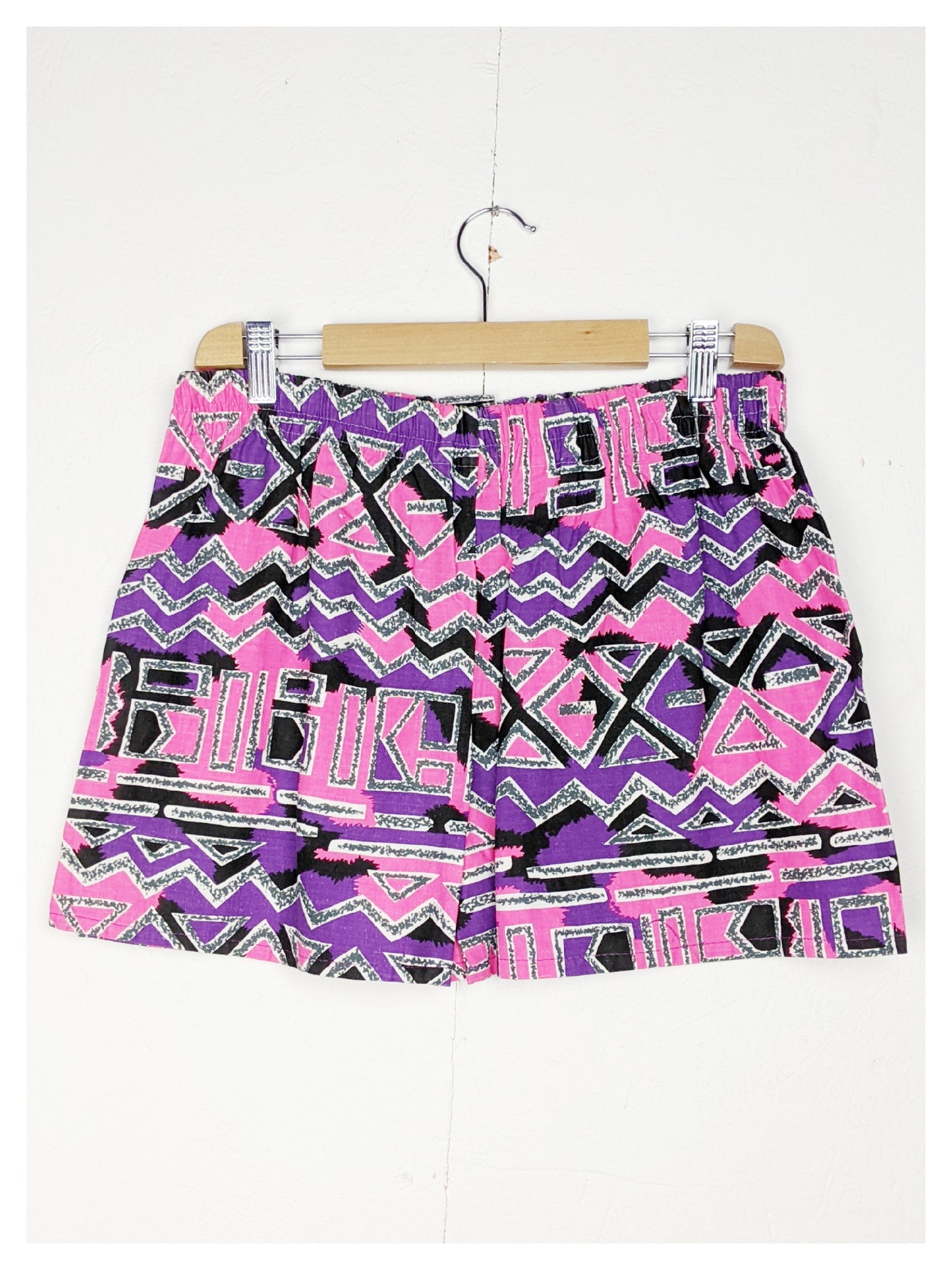 Short multicolore 80s