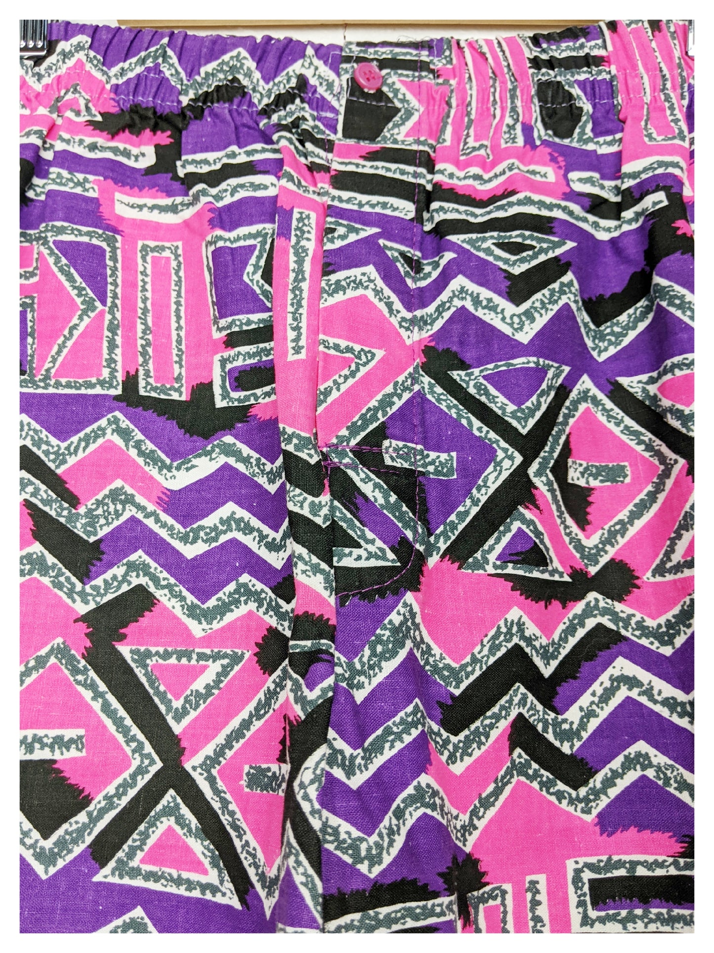 Short multicolore 80s