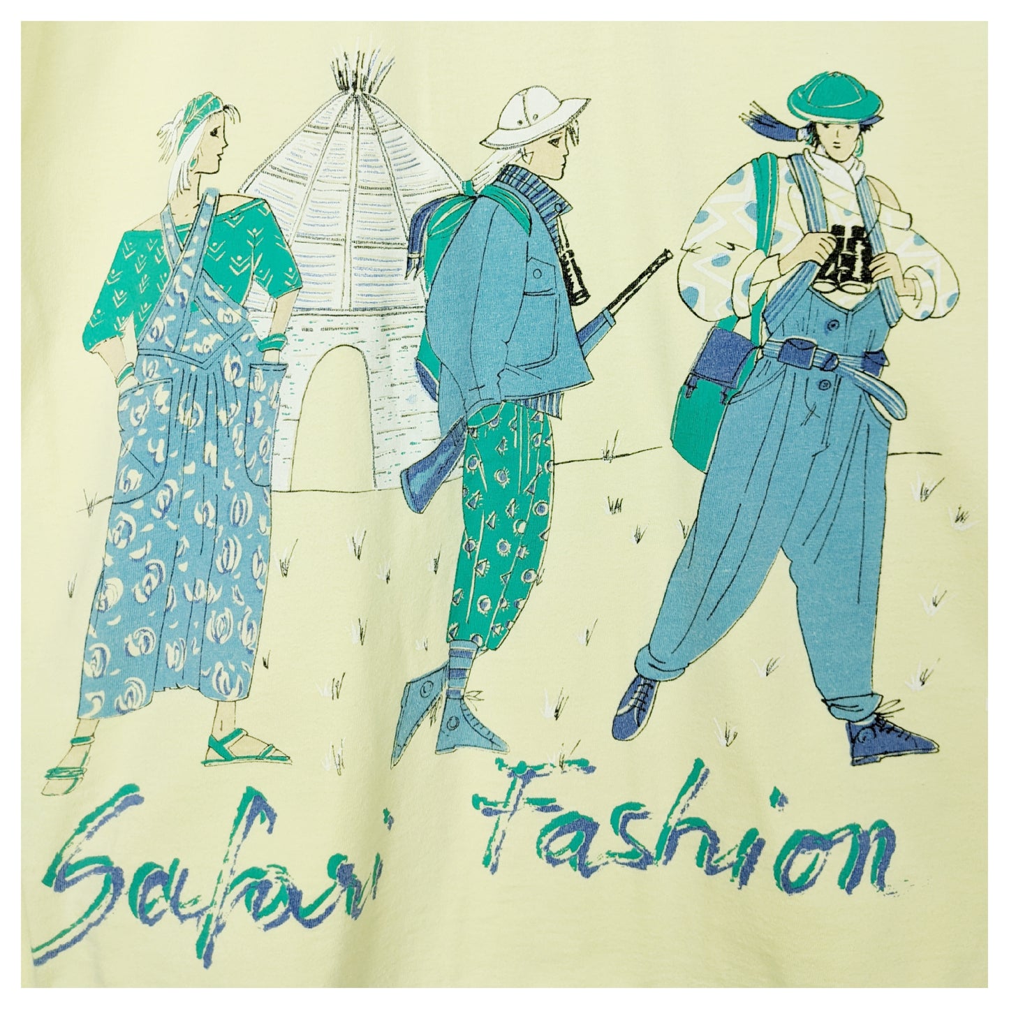 T-shirt "Safari Fashion" 90s