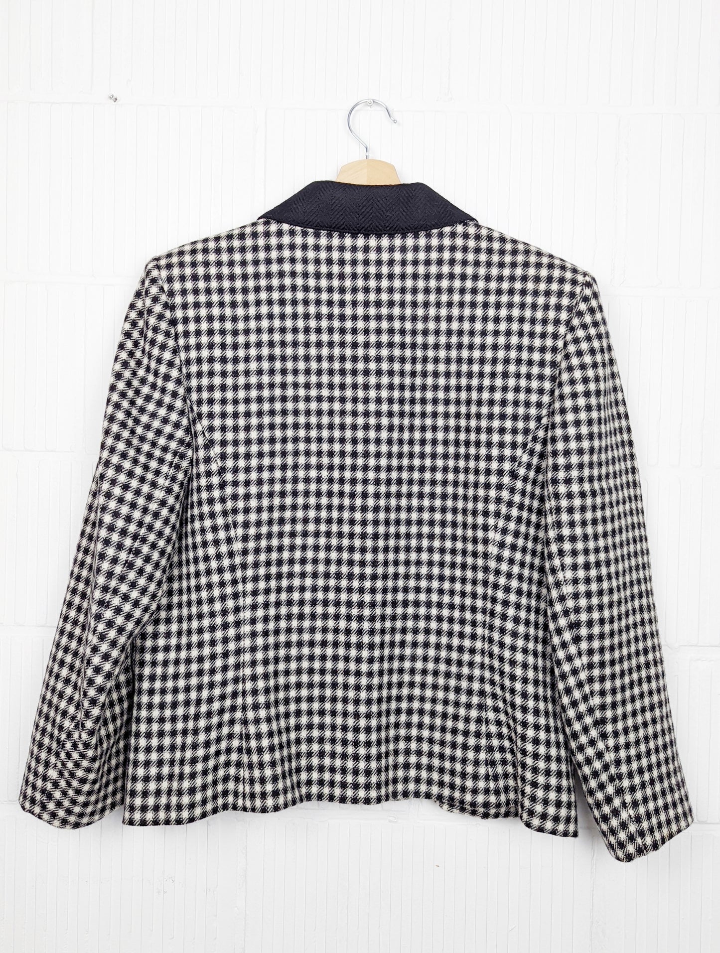 Blazer à petits carreaux 90s