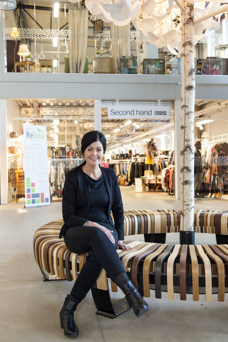 Un centre commercial dédié au seconde main en Suède