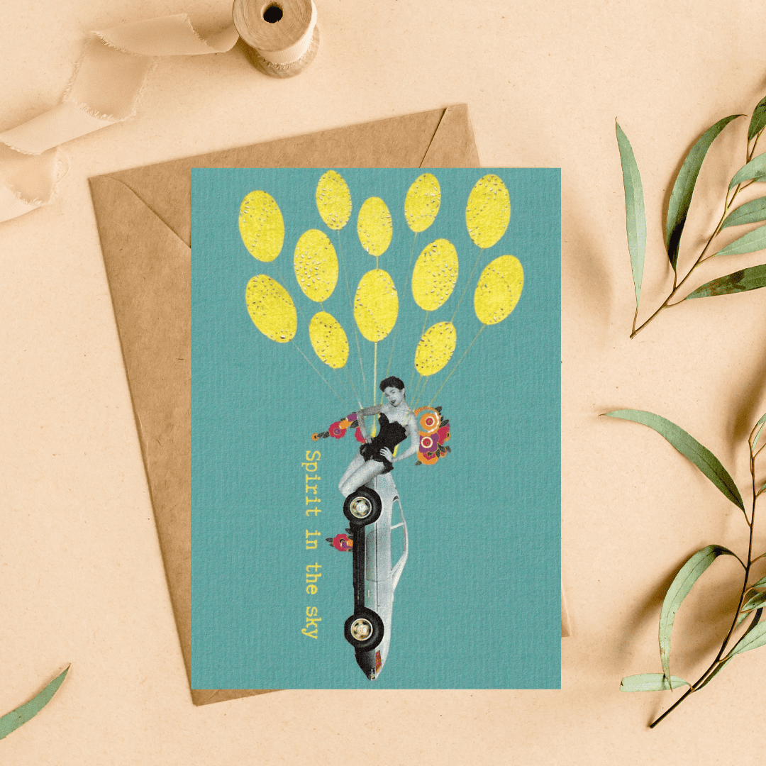 Carte postale "Spirit in the sky"