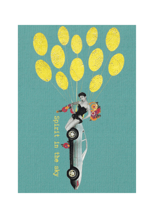 Carte postale "Spirit in the sky"
