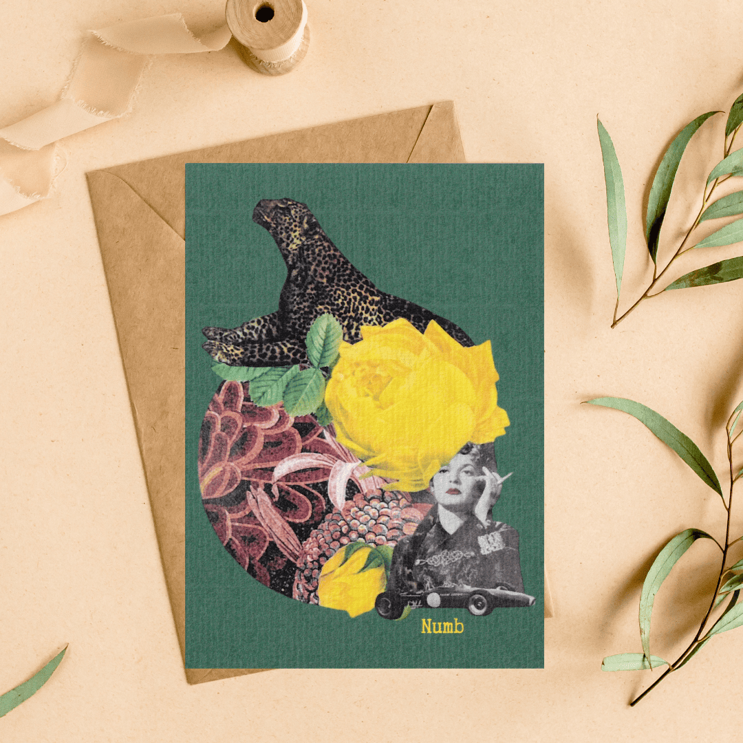 Carte postale "Numb"