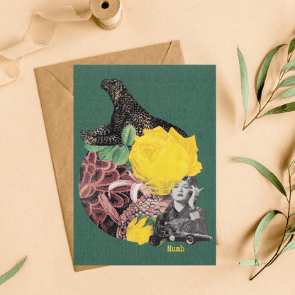 Carte postale "Numb"