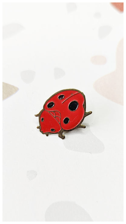 Pin's coccinelle 70s