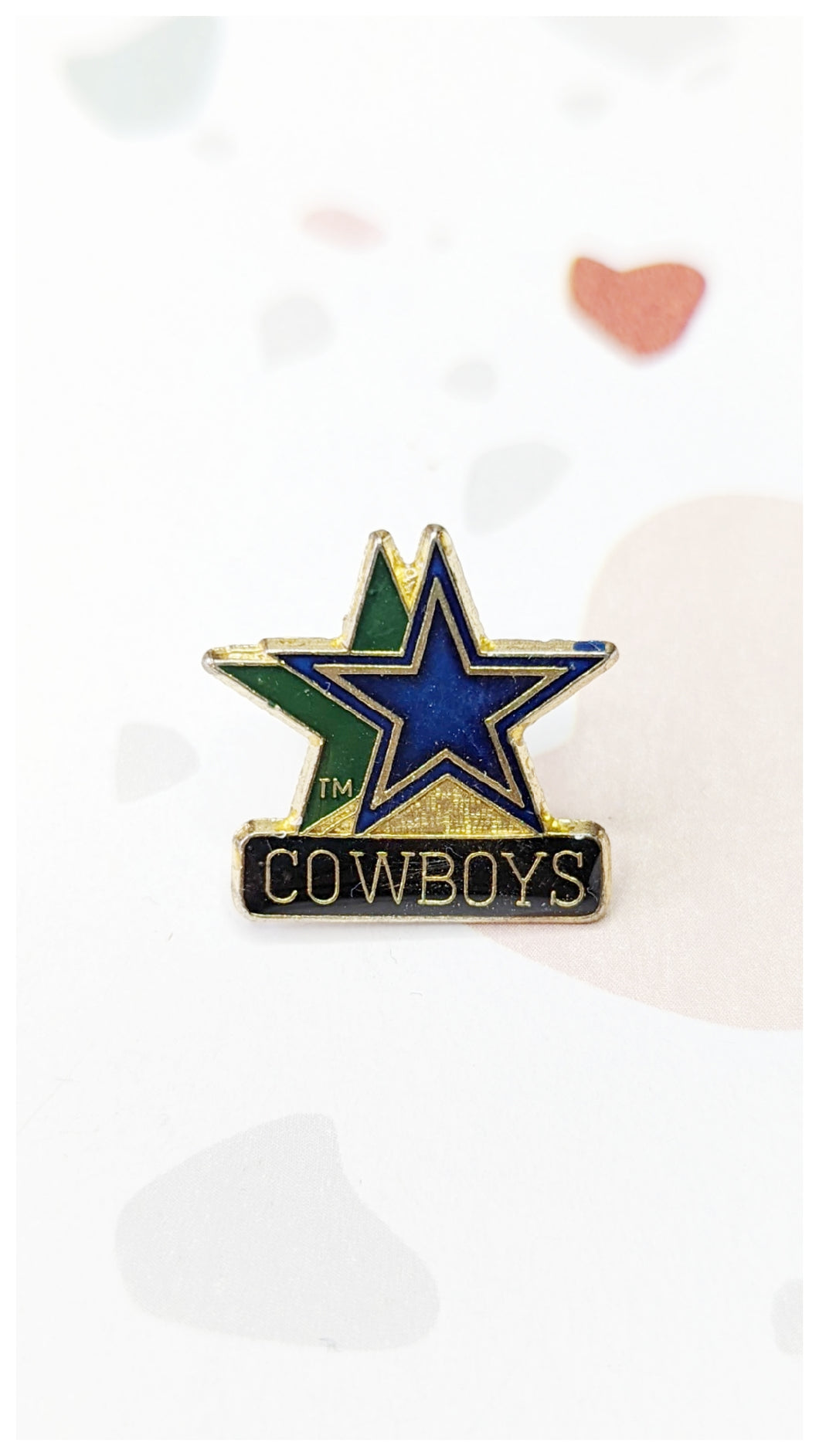 Pin's étoile cowboys 90s
