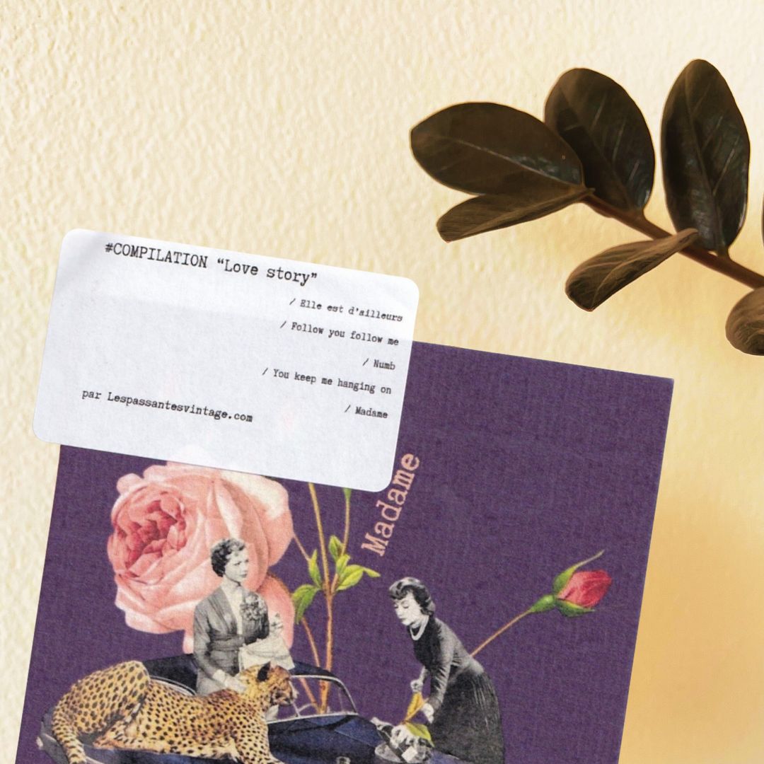 Compilation Cartes postales "Love story"