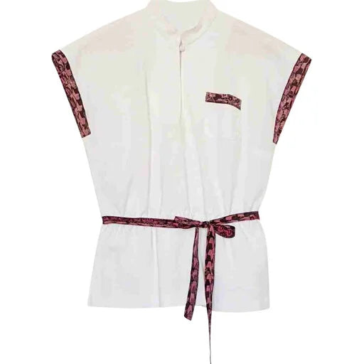 Blouse blanche 80's