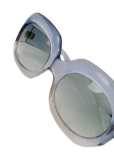 Afbeelding in Gallery-weergave laden, Lunettes mouches bleu ciel 60s
