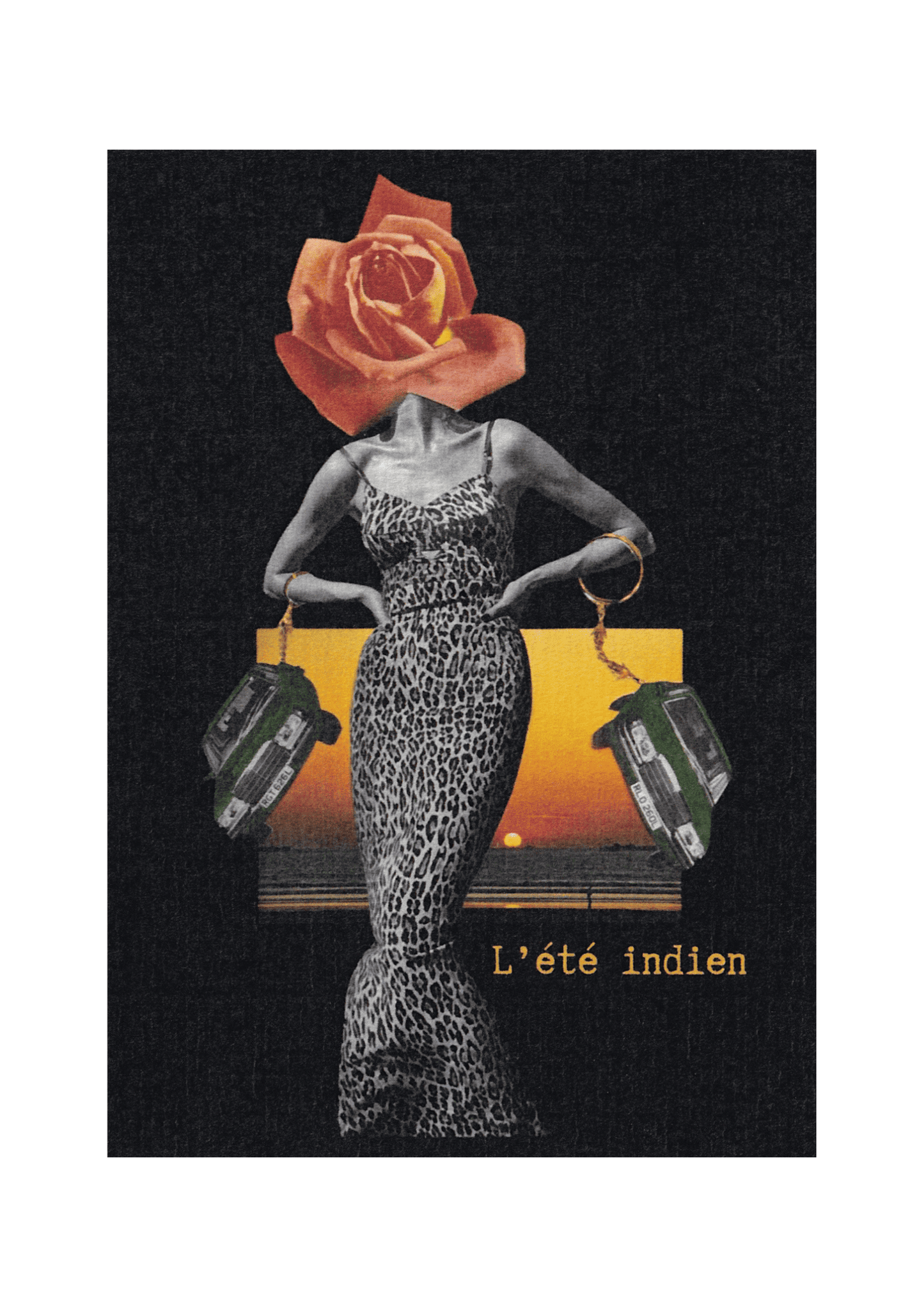 Carte postale "L'été indien"