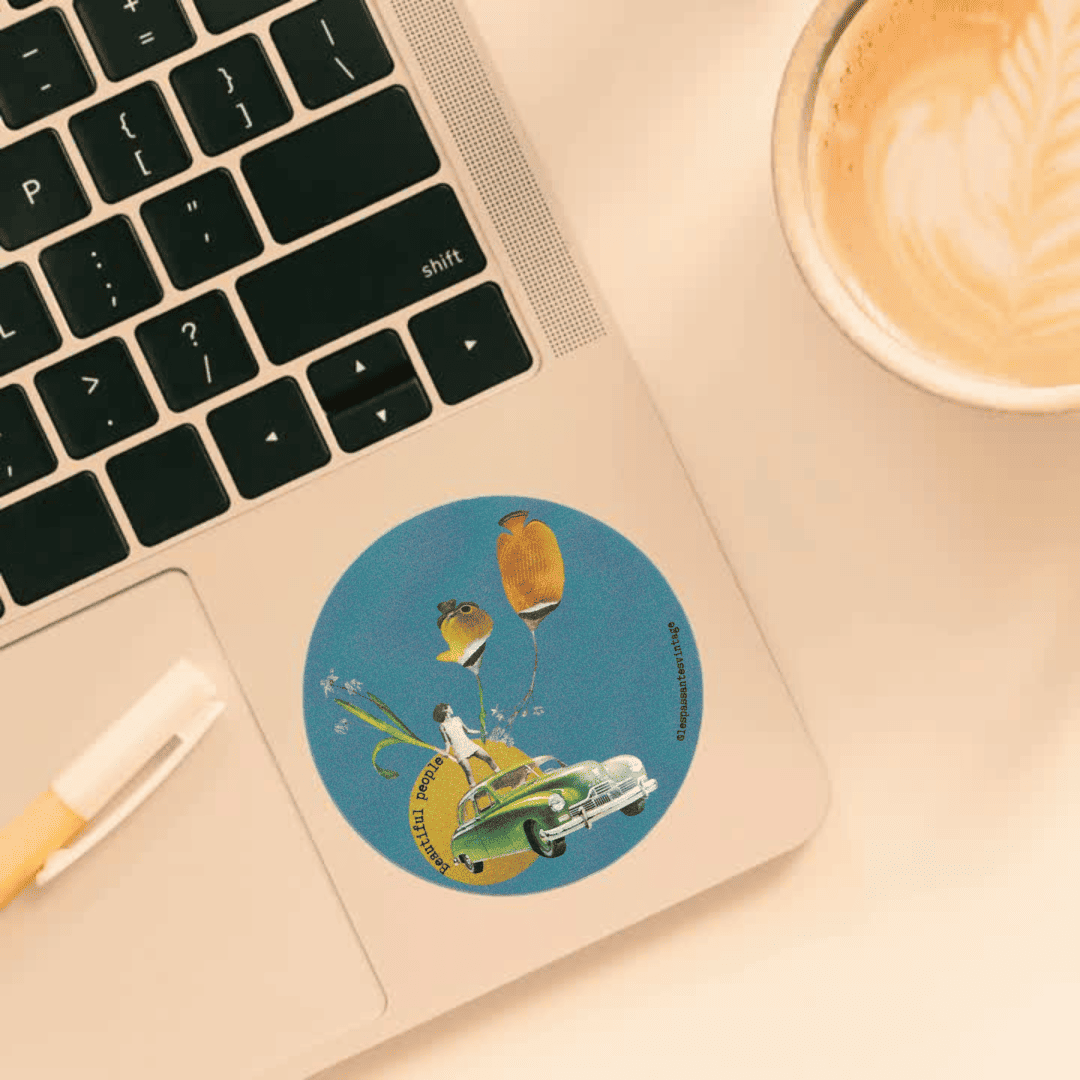 Autocollant "Beautiful people"