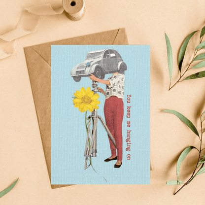 Carte postale "You keep me hangin' on"