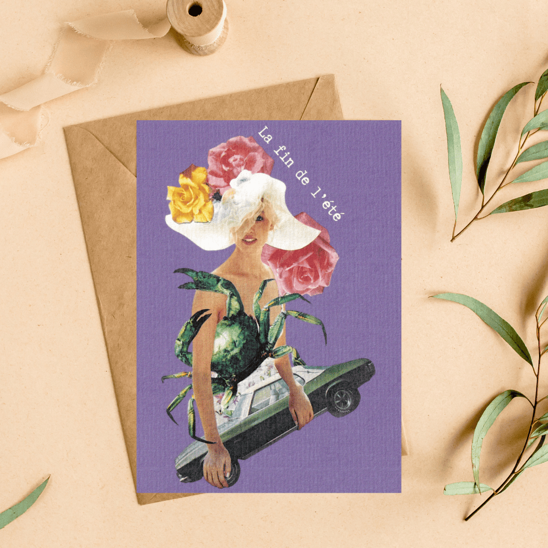 Carte postale "La fin de l'été"