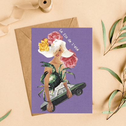 Carte postale "La fin de l'été"