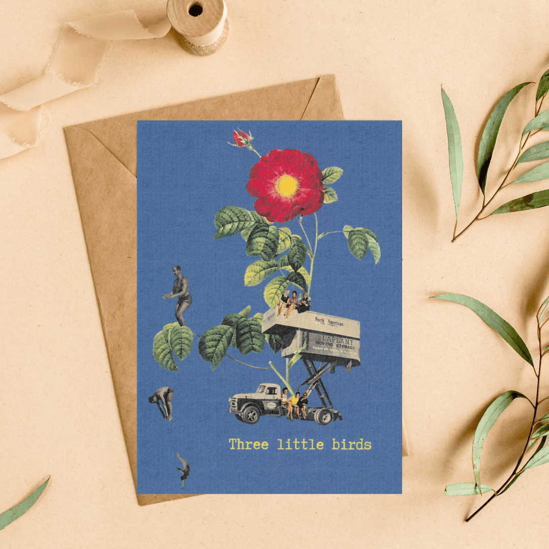 Carte postale "Three little birds"