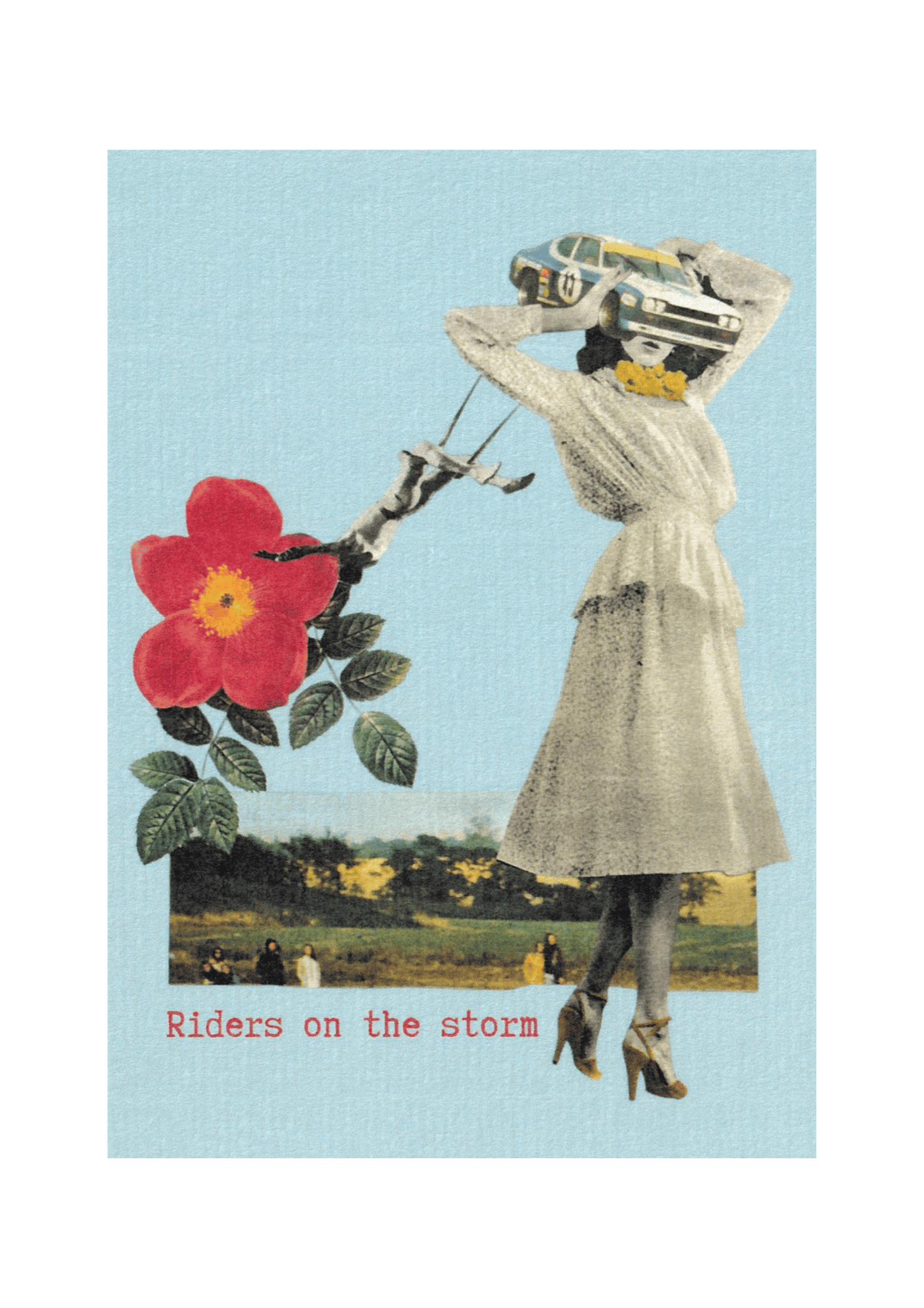 Carte postale "Riders on the storm"