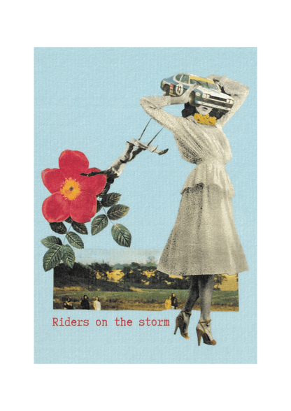 Carte postale "Riders on the storm"