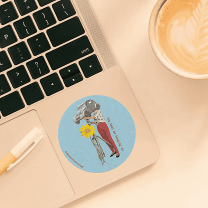 Autocollant "You keep me hangin' on"