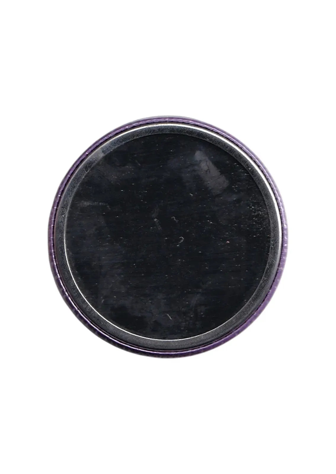 Miroir de poche rond avec dos métallique, accessoire compact personnalisable