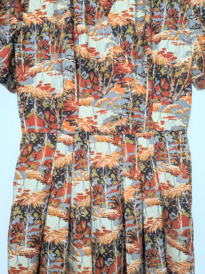 Robe à motifs 70s