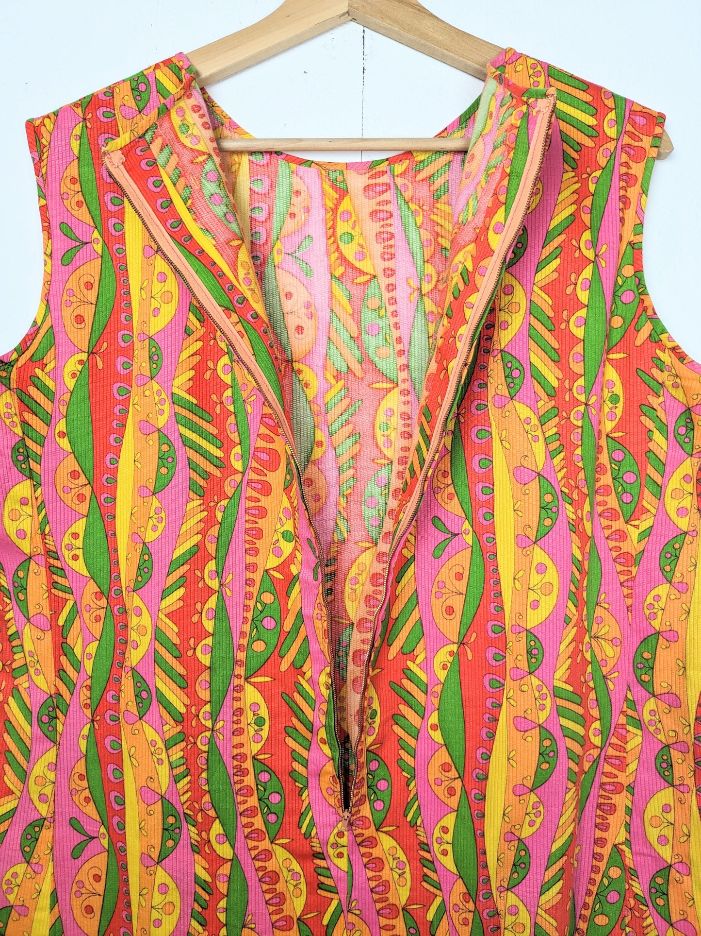 Robe psychédélique 60s