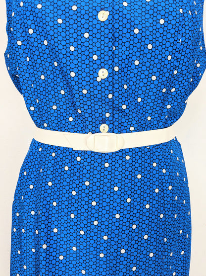 Robe à pois 80s