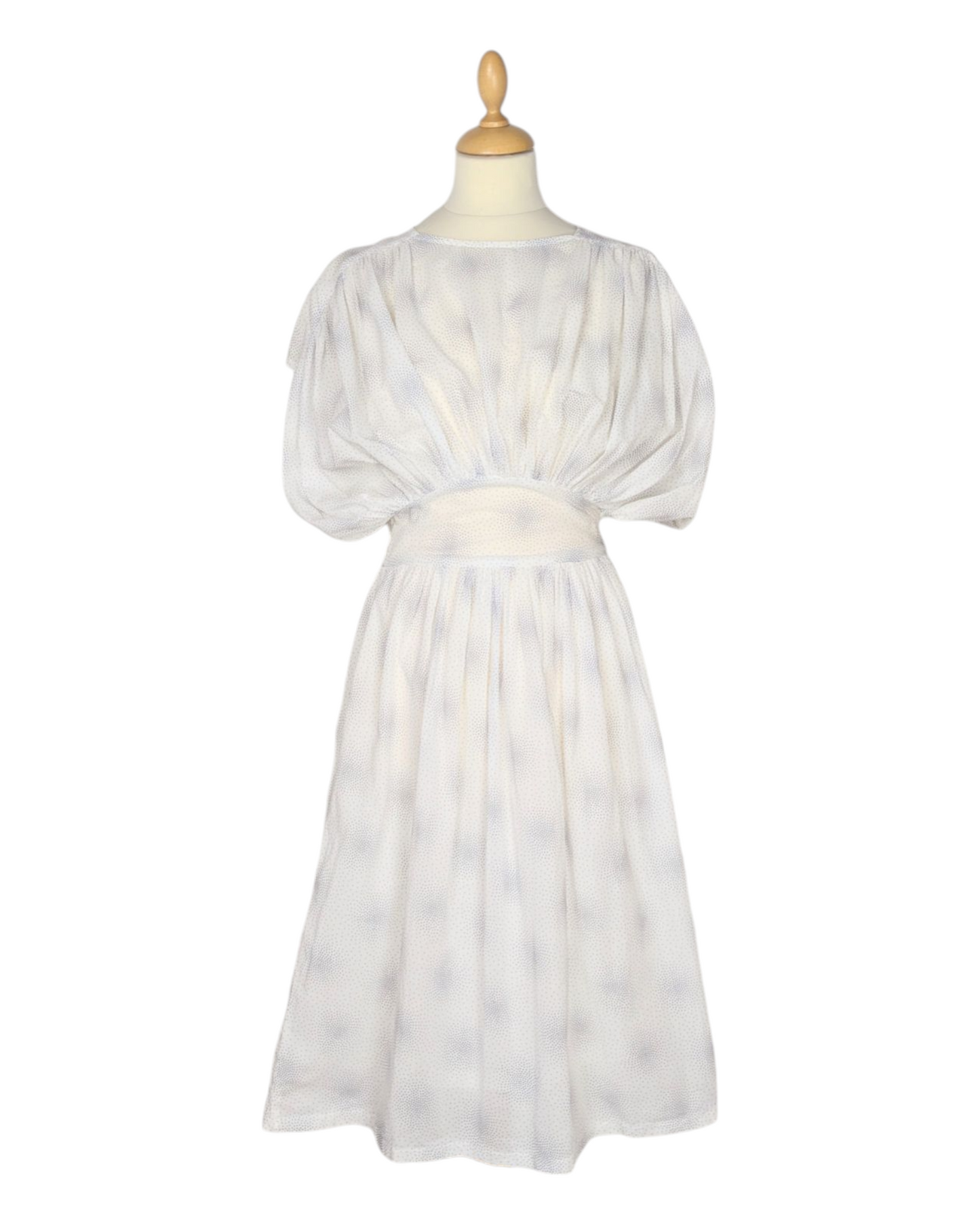 Robe à pois 80s