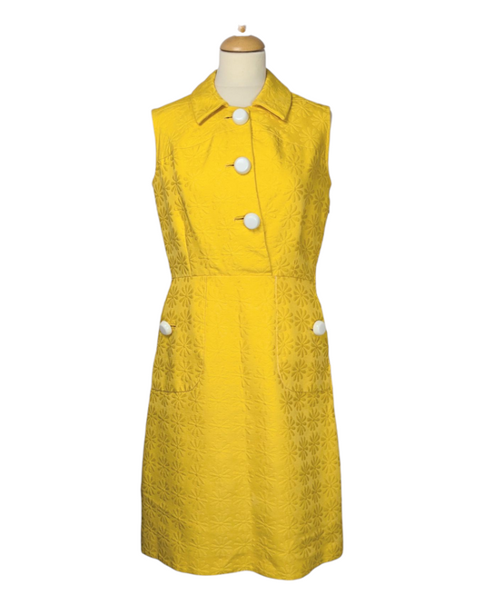 Robe jaune 60s