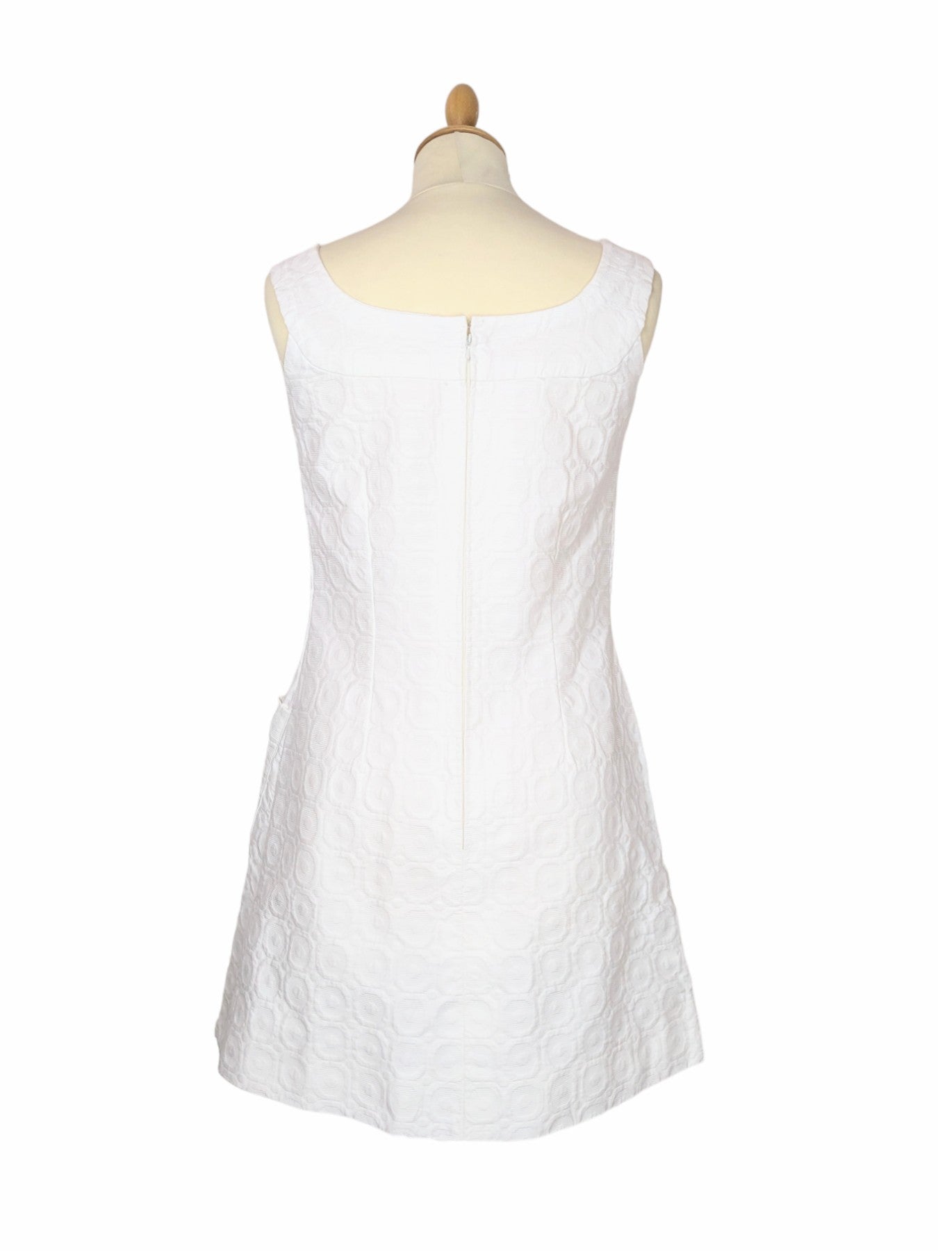 Robe blanche 60s