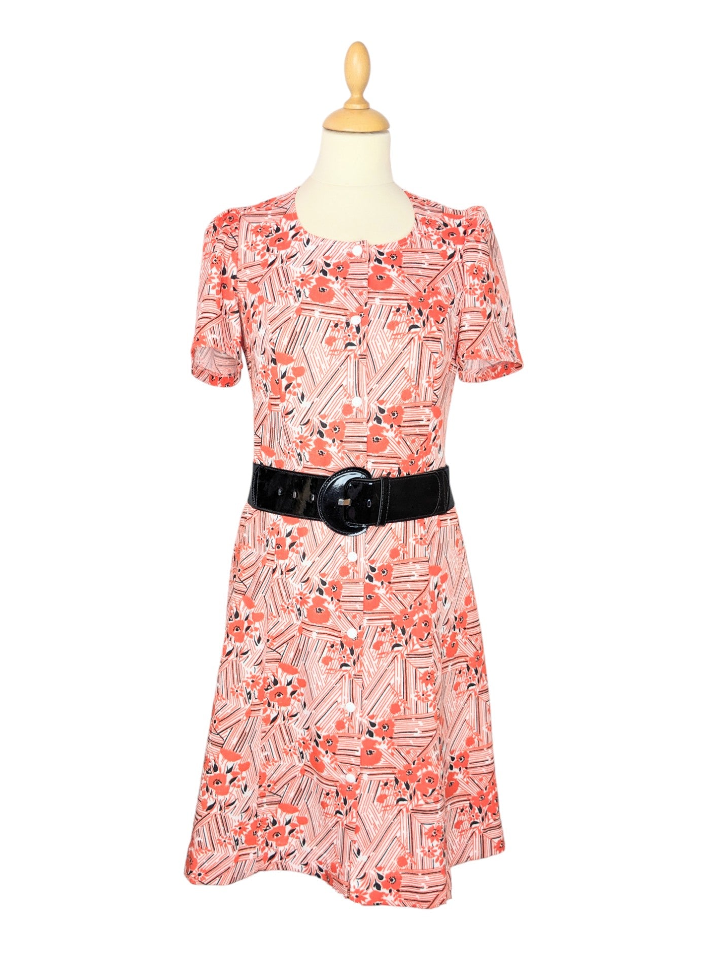 Robe orange 60s