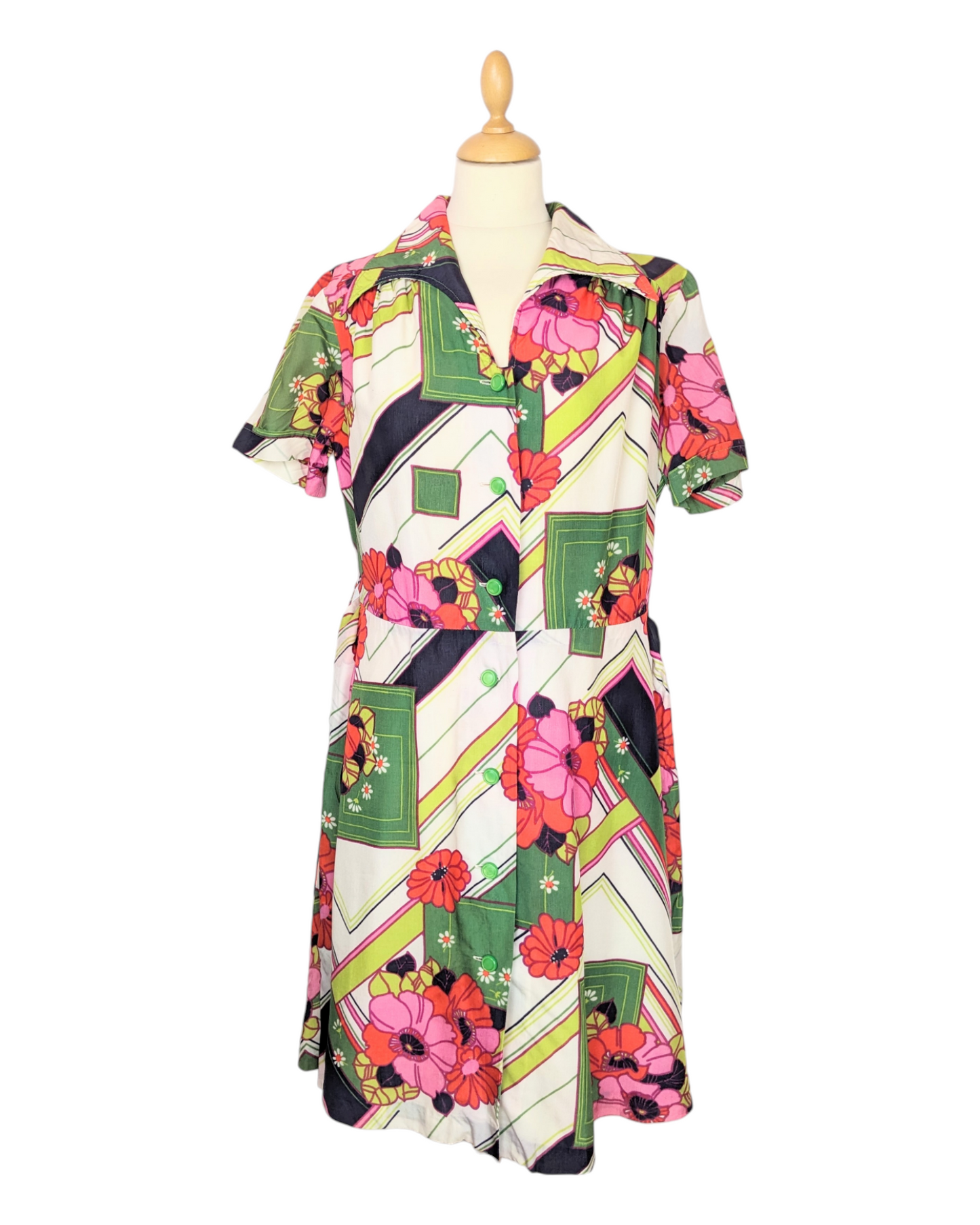 Robe fleurie 60s