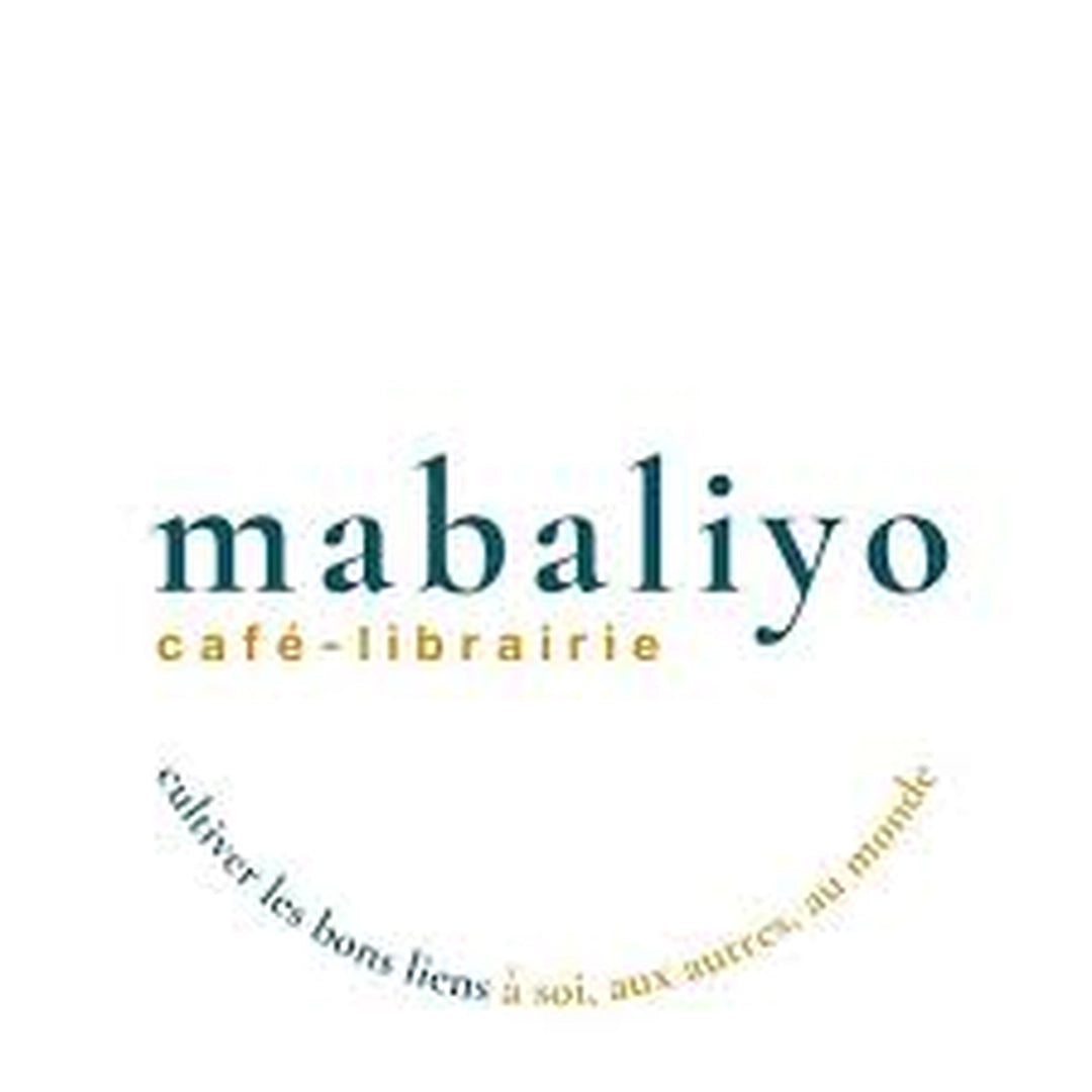 Logo de Mabalyo, café-librairie partenaire Pistacchio.illu à Namur, en Belgique.