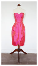 Load image into Gallery viewer, Robe bustier 80&#39;s
