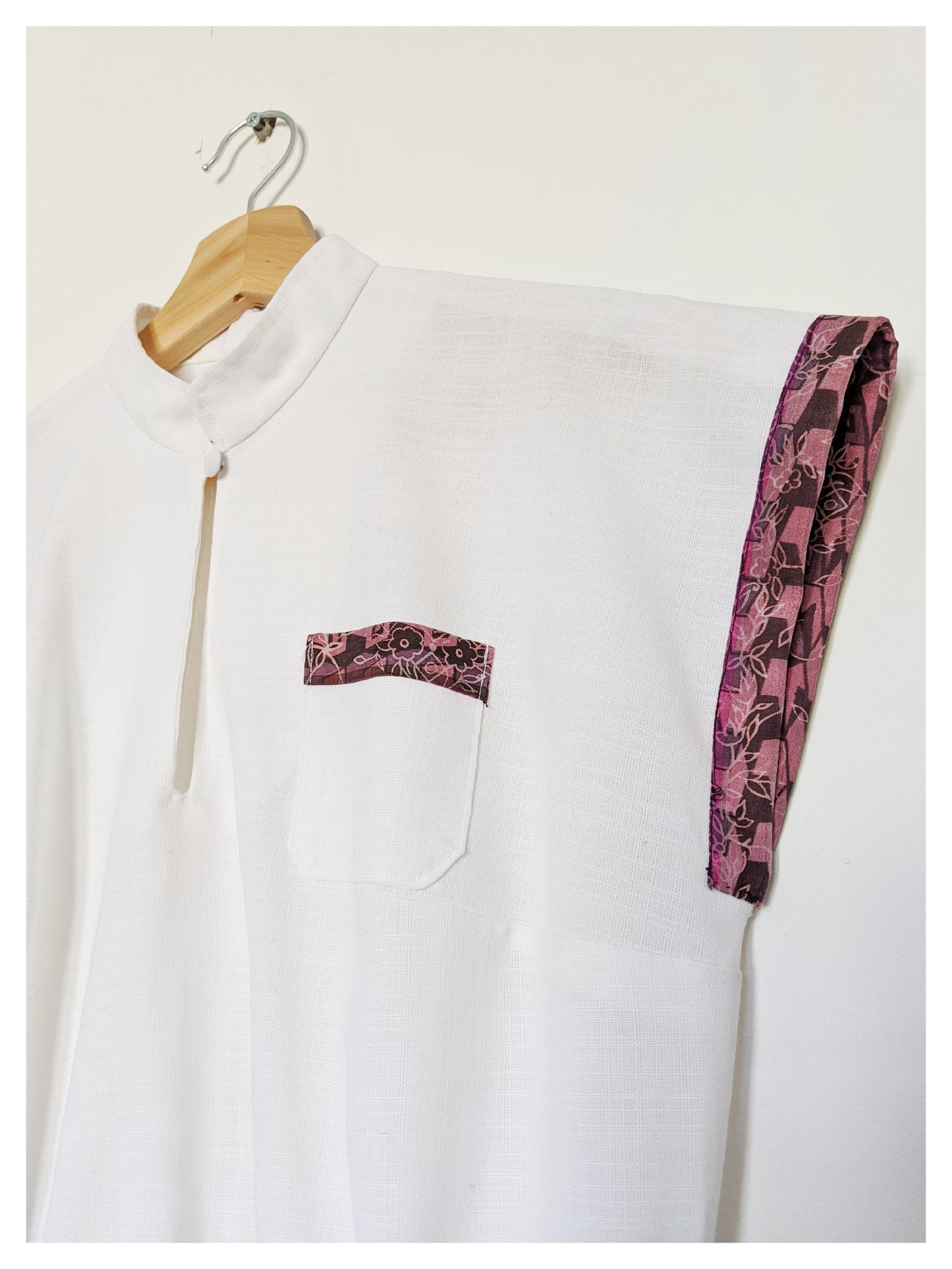 Blouse blanche 80's