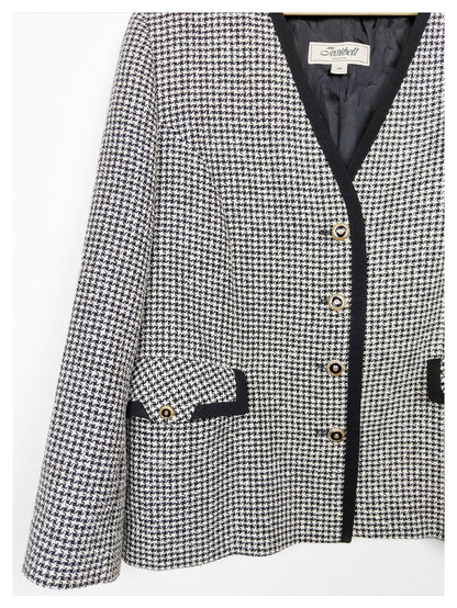 Blazer pied de poule 90's