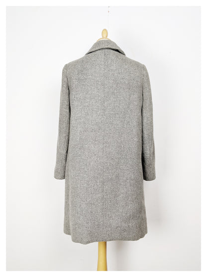 Manteau gris souris 60's