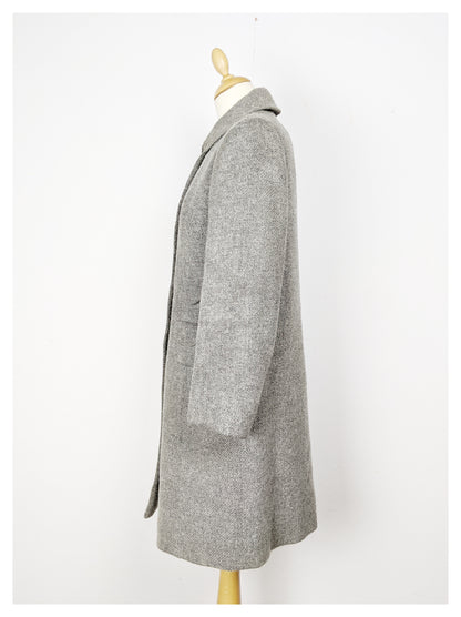 Manteau gris souris 60's
